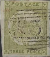 Sydney View, New South Wales 1850, 3d, SG 41b