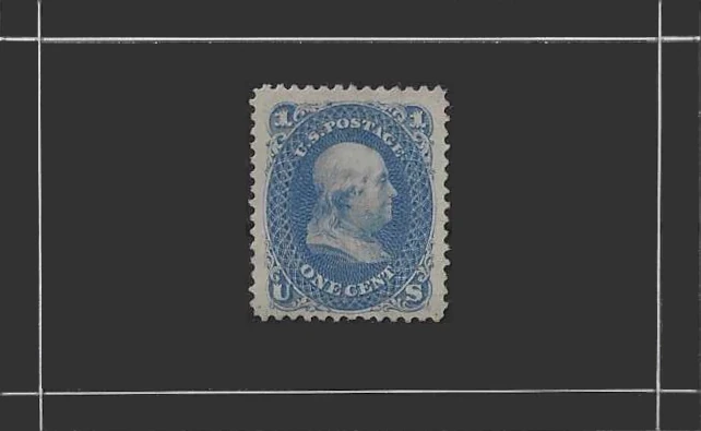 Franklin, USA 1869, 1c, SG 606, Scott Cat. No. 102
