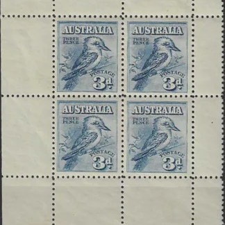 Kookaburra, Australia 1928, 3d, SG 106a, ASC 128