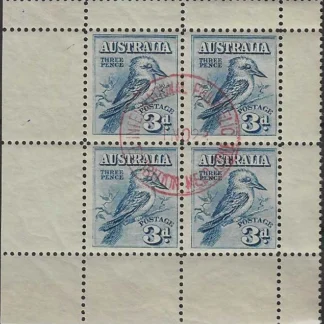 Kookaburra, Australia 1928, 3d, SG 106a, ASC 128