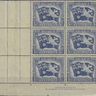 Peace,  Australia  1945, 3½d,  ACSC  237d