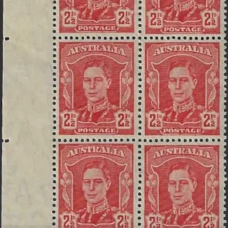 King George VI, Australia 1942, 2½d, ACSC 230vf
