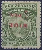 Postage & Revenue, New Zealand 1902, ½d, SG3b,