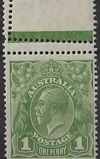 KGV, Australia 1926, 1d SM Watermark, BW 80b
