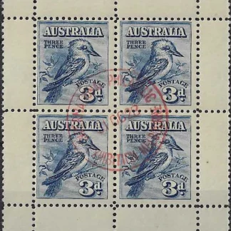 Kookaburra, Australia 1928, 3d, SG 106a, ASC 76m