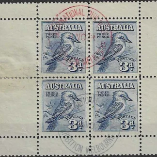 Kookaburra, Australia 1928, 3d, SG 106a, ASC 76m