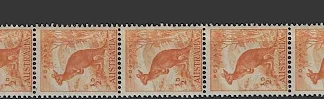 Kangaroos, Australia 1949, ½d, SG 228cd, BW 180ga