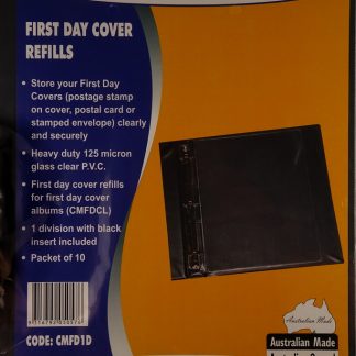 First Day Cover Page 1 Division (packet of 10)