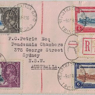 Trinidad And Tobago 1935 2c to 24c Silver Jubilee SG 239 - 242