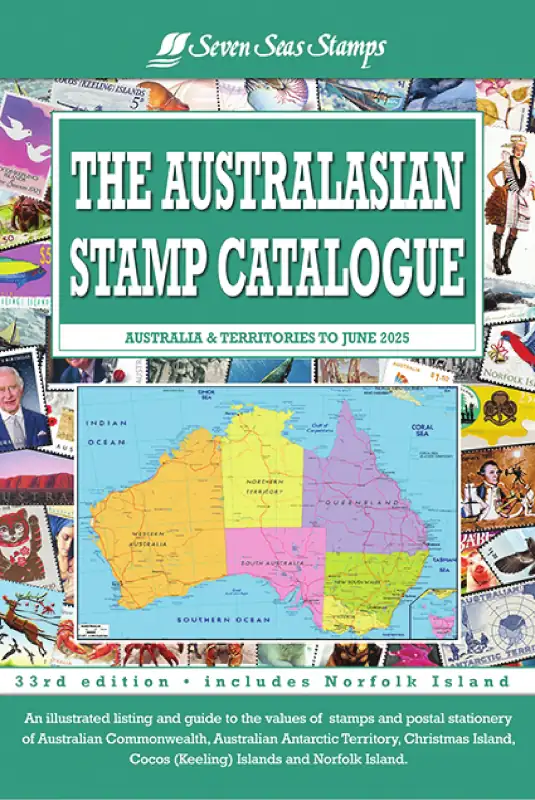 Australasian Stamp Catalogue 2025 33rd Eddition